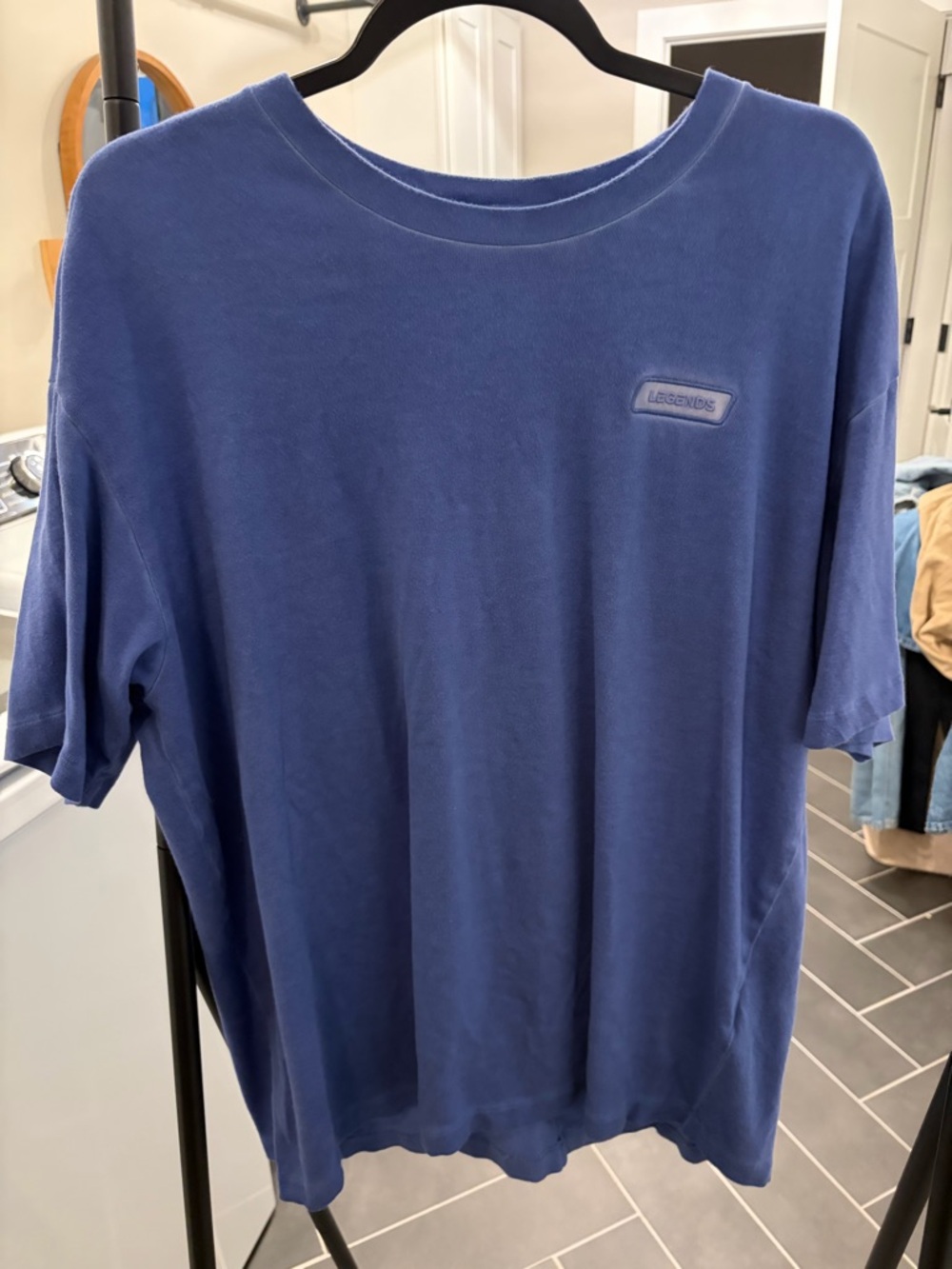 Legends Fairfax Men's Oversized Tee - Blue